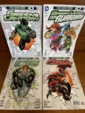 4 Issues Green Lantern New Guardians #0 Green Lantern Corps #0 Green Lantern #0 Red Lanterns #0 DC C