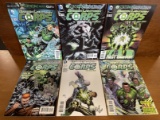 6 Issues Green Lantern Corps Comic #13 - #18 DC Comics Rise of the Third Army Wrath of the First Lan