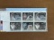 Unused Block of 6 Stamps #2372 Cats: Siamese & Exotic Shorthair 22 Cents 1988