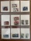 13 Stamps Used Singles US Stamps From 1969 to 2003 in Protective Sheet