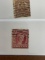 2 Stamps Used Singles US #303 1903 Grant Brown #367 1909  Lincoln Carmine