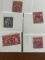 5 Stamps Used Singles US #565 1923 #627 1926 #643 1927 #645 1928 #657 1929