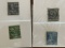 4 Stamps Used Singles US #821 1938 #828 1938 #839 1939 #845 1939