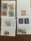 10 Stamps Used US #J104 1985 Champions of Liberty 1960 #1292 1968  #2196 1987 #2482 1990 #3036 1998