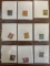 9 Stamps Used Singles US Stamps From 1922 to 1929 in Protective Sheet