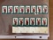 14 Unused The Night Before Christmas Row of 8 Stamps & Row of 6 Stamps 8 Cent Stamps
