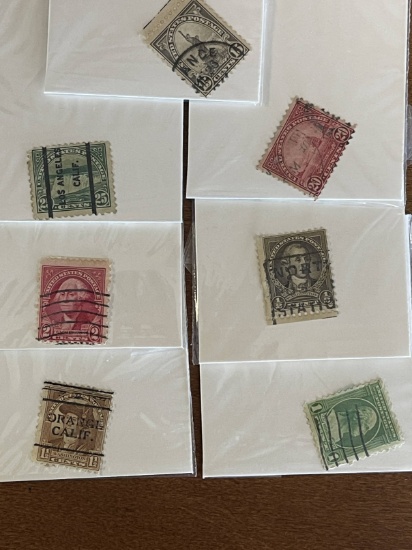 7 Stamps Used Singles US #696 1931 #698 1931 #699 1931 #704 1932 #705 1932 #706 1932 #707 1932