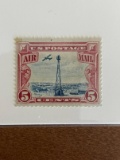 Single Unused US Stamp #C11 Beacon on Rocky Mountains 5 Cents 1928