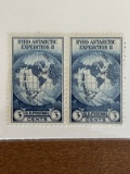 Unused US Stamp Pair #753 Byrd Antarctic Expedition 3 Cents 1935