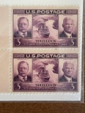 Unused US Stamp Pair #856 Panama Canal 3 Cents 1939