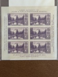 American Philatelic Society Exposition & Convention Souvenir Sheet Plate #21303 National Parks: Mt R