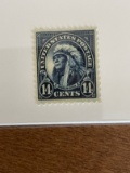 Unused Single Stamp #695 American Indian 1931 14 Cents Dark Blue