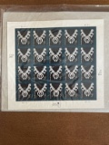 NEW Sheet of 20 Navajo Jewlery 2 Cent Stamps Never Been Opened