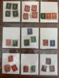 26 Various Used Britian Stamps in Collectible Sheet