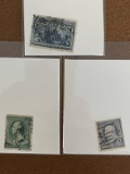 3 Stamps Used Singles US #213 1887 #230 1893 #247 1894