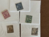 5 Stamps Used Singles US #684 1930 #687 1930 #690 1931 #694 1931 #695 1931