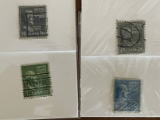 4 Stamps Used Singles US #821 1938 #828 1938 #839 1939 #845 1939