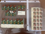 33 Unused Christmas Stamps 15 8 Cents & 18 5 Cents On the First Day of Christmas