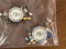 2 Disney Collectible Trading Pins From Year of a Million Dreams Featuring Mickey & Minnie and Donald