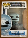 Funko Pop! Disney Figure #577 The Haunted Mansion NIB Mummy Spirit Disneyland 50 Year Anniversary