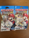2 Items Monopoly Gamer Power Pack for Original Mario Boardgame NEW Hard to Find Wario & Diddy Kong