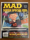 MAD Super Special Summer 1982 Bronze Age Magazine with Mad Laugh Record Insert
