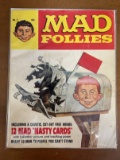 MAD Follies Magazine #7 EC 1969 Silver Age Magazine with 12 Mad Nasty Postcard Inserts