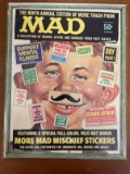 MAD Magazine 9th Annual Edition of More Trash 1966 Silver Age with More Mad Mischief Stickers