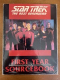 Star Trek The Next Generation First Year Sourcebook Role Playing Game Manual 1989 SC FSA