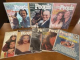 8 Issues People Magazine 1976-1989 Robin Williams Bette Davis Frank Sinatra Burt Reynolds Kojak Jane