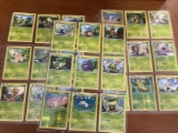 51 Pokemon Collectible Cards Grass Common to Rare Yanmega Exeggutor Leavanny and More
