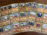 50 Pokemon Collectible Cards Fighting Common to Rare Diggersby Hitmonlee Nidoking Breloom Hariyama R