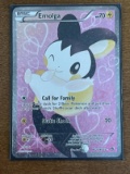 Rare Pokemon Card Emolga 70 HP Electric Symbol Call For Family Ability