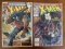 2 Issues The Uncanny X Men Comic #239 & #288 Marvel Comics Bishop Inferno