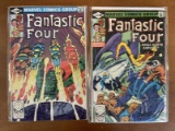 2 Issues Fantastic Four Comic #221 & #232 Marvel Comics 1980 Bronze Age Comics