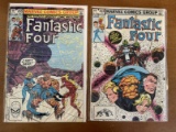 2 Issues Fantastic Four Comic #253 & #255 Marvel Comics 1983 Bronze Age Comics