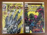 2 Issues Fantastic Four Comic #256 & #258 Marvel Comics 1983 Bronze Age Comics