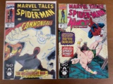 2 Issues Marvel Tales Comic #246 & #253 Marvel Comics Spiderman Cannonball Namor