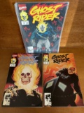 3 Issues Ghost Rider Comic #10 #13 & #18 Marvel Comics KEY Reintroduction to Johnny Blaze