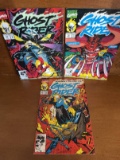 3 Issues Ghost Rider Comic #14 #19 & #22 Marvel Comics KEY Debut of Blaze's Hellfire Shotgun