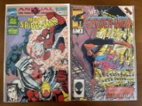 2 Issues Web of Spiderman Annual #7 & Web of Spiderman #6 Marvel Comics Black Panther