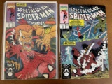 2 Issues The Spectacular Spiderman Comic #172 & #175 Marvel Comics Puma Doctor Octopus