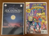 2 Issues Arachnophobia GN & Galactic Guardians Comic #1 Marvel Comics KEY 1st Issue