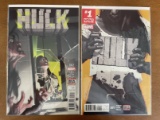 2 Issues Hulk #1 & #2 Marvel Comics KEY 1st Issue Tamaki Leoni Milla