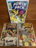 3 Issues Power Pack Comic #49 #50 & #51 Marvel Comics 1989 Copper Age Comics