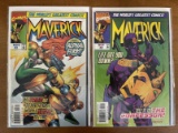 2 Issues Maverick Comic #2 & #3 Marvel Comics The Confessor Alpha Flight