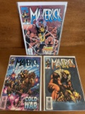 3 Issues Maverick Comic #6 #10 & #11 Marvel Comics Cold War Omega Red