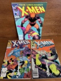 3 Issues Uncanny X Men Comic #176 #177 & #231 Marvel Comics Bronze Age Comics