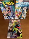 3 Issues Uncanny X Men Comic #269 #273 & #274 Marvel Comics Rogue Ms Marvel Professor X