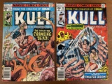 2 Issues Kull The Conquerer Comic #21 #28 Marvel Comics 1977 & 1979 Bronze Age Comics